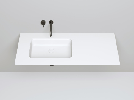 Раковина из искусственного камня S-Stone Salini MAREA 1802209MF 50х40 встраиваемая цвет мультиколор